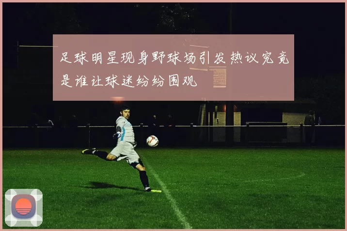 足球明星现身野球场引发热议究竟是谁让球迷纷纷围观