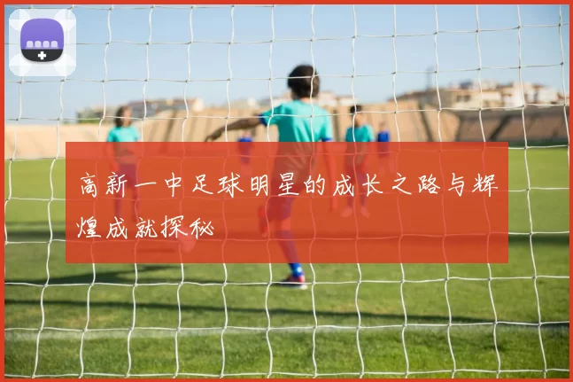 高新一中足球明星的成长之路与辉煌成就探秘